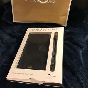 Michael Kors phone case with strap iPhone XS MAX